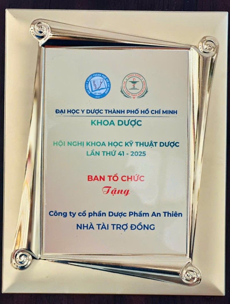 Dược phẩm An Thiên đồng hành cùng Hội nghị Khoa học Kỹ thuật Dược lần thứ 41 -2025